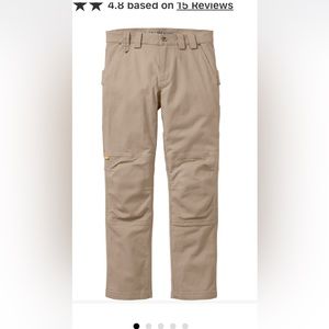Duluth Trading Pants.  Duluthflex Fire House Harmo-knee Work Pants.  Size 40x32